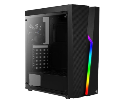 Obudowa AEROCOOL Bolt RGB Midi Tower czarna AEROPGSBOLT-BK-RGB